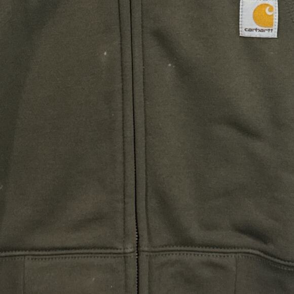 Carhartt K122 Moss Full Zip Hoodie Men’s Large Loose Fit NWT Midweight - Picture 7 of 10